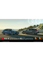 Prospectus Audi : Audi RS 6 performance / RS 7 performance