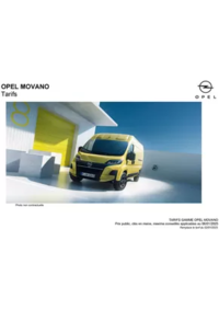 Prospectus Distributeur OPEL ALAIN DURIEUX SARL FOURNEAUX : Opel Movano