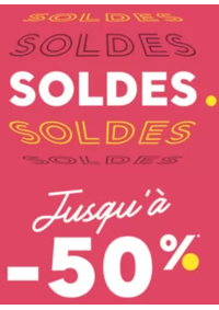 Prospectus Cache cache Châtillon-sur-Seine Centre Commercial Auchan : SOLDES jusqu'à -50 %