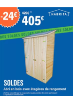 Prospectus  : SOLDES : nos meilleures offres pour le jardin