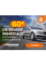 Prospectus Euromaster : Jusqu'à 60€ de remise immédiate* pour l'achat de 4 pneus HANKOOK