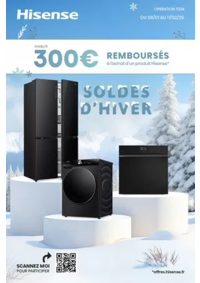 Prospectus Boulanger Bourg-En-Bresse : OFFRE Hisense : jusqu'à 300€ remboursés !