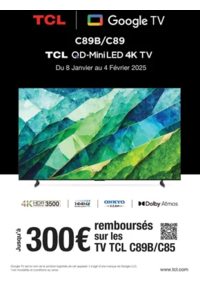 Prospectus Boulanger Trélissac : TCL C89B/C85