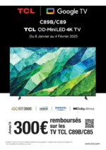 Promos et remises  : TCL C89B/C85