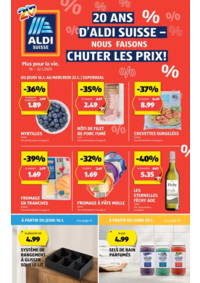 Prospectus Aldi Aadorf : Tolles Ängbot für alli Chunde