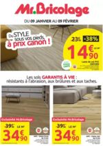 Prospectus  : Du STYLE sous vos pieds, à prix canon !