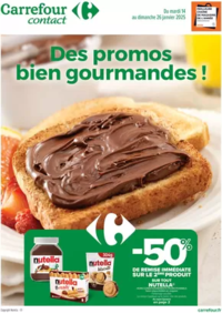 Prospectus Carrefour Contact Cérilly : DES PROMOS BIEN GOURMANDES !