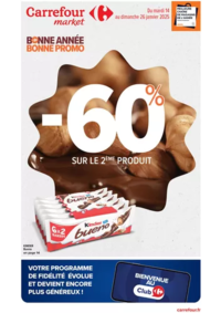 Prospectus Carrefour Market AMBERT : BONNE ANNÉE, BONNE PROMO