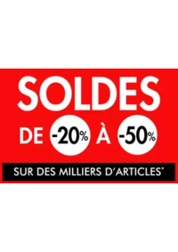 Prospectus Gemo LISIEUX : Soldes de -20% à -50%