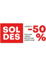 Promos et remises  : SOLDES jusqu'à -50 %