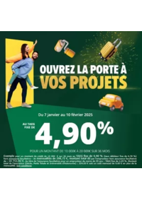 Prospectus Carrefour Banque GUICHAINVILLE : Ouvrez La Porte a Vos Projets