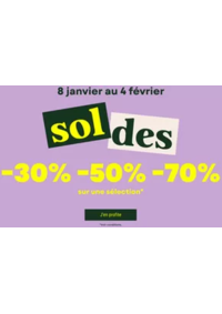 Prospectus Nature & Découvertes CHAMBERY : Soldes