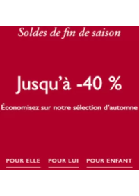 Prospectus TOMMY HILFIGER STORE LA REUNION : Soldes jusqu'à -40%