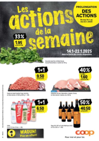 Prospectus Coop Supermarché Boncourt : Coop reklamblad