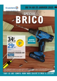 Prospectus Brico E.Leclerc AZAY LE BRULE : Spécial Bricolage