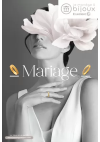 Prospectus Le Manège à Bijoux E.Leclerc VALENCE : MARIAGE