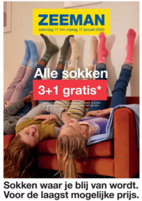 Prospectus Zeeman Ixelles : Alle Sokken