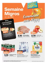 Prospectus Migros Supermarché : Top-Ängbot für Sparfüchse