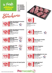 Prospectus Promocash BARR : Catalogue La boucherie