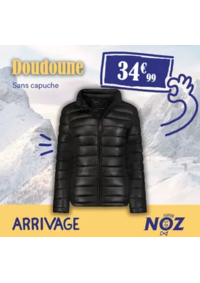 Prospectus Noz Montbard : Doudoune