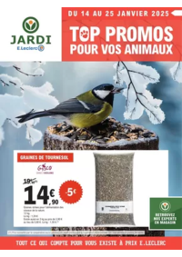 Prospectus Jardi E.Leclerc SAINT OUEN L'AUMONE : Top promos pour vos animaux