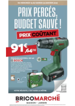 Prospectus Bricomarché : Bricomarché Prix percés, budget sauvé !