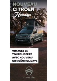 Prospectus Citroen ERSTEIN : Citroën Nouveau Holidays C-BOOK