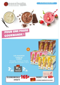 Prospectus Coccinelle Express TIGY : POUR UNE PAUSE GOURMANDE !