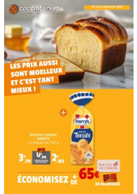 Prospectus CocciMarket JUILLY : SONT MOELLEUX LES PRIX AUSSI ET C’EST TANT MIEUX !