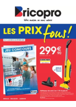 Prospectus Bricopro : Les prix fous!