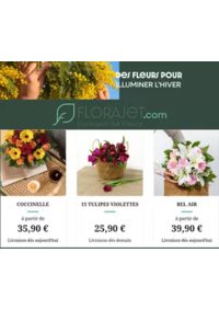 Prospectus Florajet MEXIMIEUX : Les bouquets de fleurs en livraison