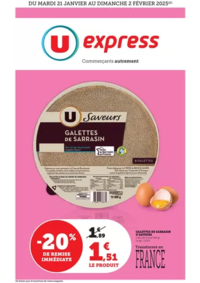 Prospectus U Express Arinthod : Catalogue U EXPRESS