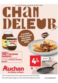 Prospectus Auchan CLAMECY : C'est parti pour la chandeleur