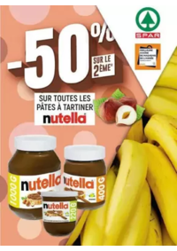 Prospectus Spar BEAULIEU SOUS LA ROCHE : -50% SUR LE 2EME