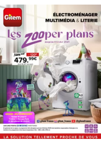 Prospectus Gitem Toury : Les Zooper plans