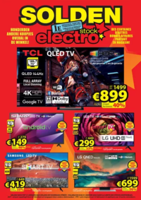 Prospectus Electro Stock Alost : Solden Electro