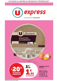 Prospectus U Express BARBATRE : Les prix bas de la semaine