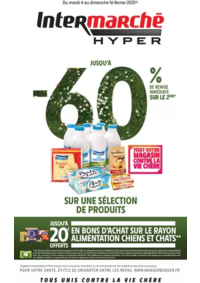 Prospectus Intermarché Hyper MENTON : GEN FEVRIER 2 + CAHIER REGION Hyper