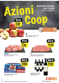 Prospectus Coop Supermarché Bellinzona - Via Gerretta : Groossi Uswahl a Ängbot