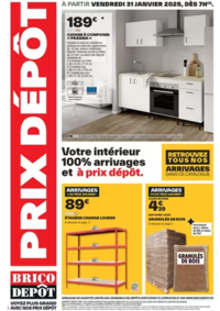 Prospectus Brico Depot VILLEMANDEUR : PRIX DÉPÔT