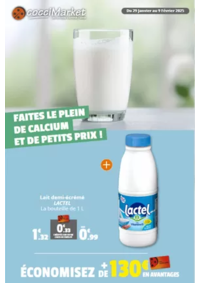 Prospectus CocciMarket HOUPLINES : FAITES LE PLEIN DE CALCIUM ET DE PETITS PRIX!