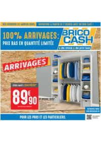 Prospectus Brico Cash YVETOT : Venez profitez des nouveaux arrivages Brico Cash!