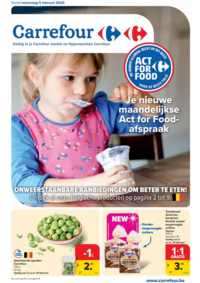 Prospectus Carrefour BERCHEM STE AGATHE : Act For Food