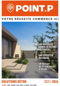 Prospectus Point P LAMASTRE : Guide Béton 2025-2026