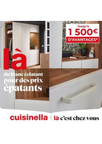 Prospectus cuisinella VENDENHEIM : Jusqu'au 31 janvier, profitez jusqu'à 1 500€ d'avantages* pour concrétiser vos envies, tout en maîtr