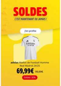 Prospectus Intersport SOISSONS : SOLDES jusqu'à -50 %