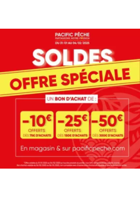 Prospectus Pacific Pêche ANGERS : Offre spéciale derniers jours des soldes