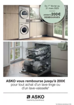 Prospectus Copra : Asko vous rembourse jusqu'à 200€