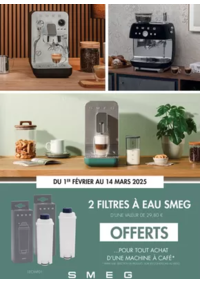 Prospectus Copra ST PIERRE LES NEMOURS : Smeg vous offre 2 filtres à eau d'une valeur de 29,80 €