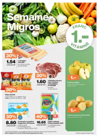 Prospectus Migros Estavayer-le-Lac : Tolle Rabatt uf usgwählte Produkt